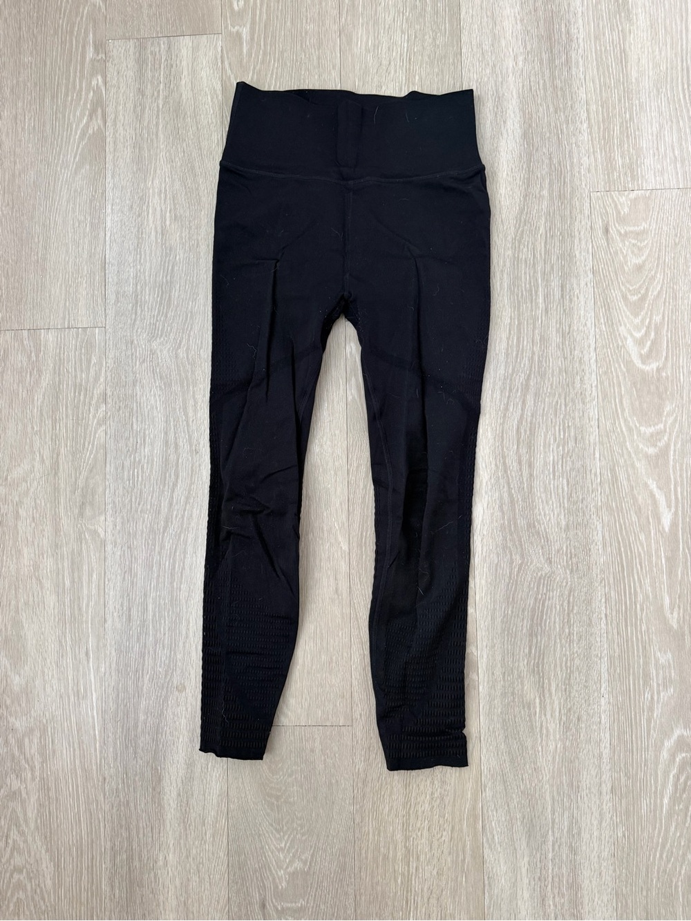 Black Seamless High-Waist Leggings
